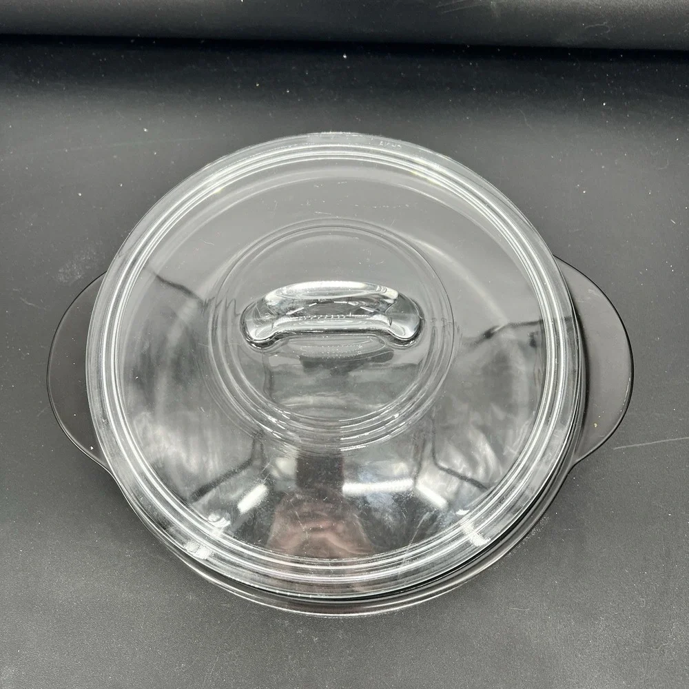 Pampered Chef Rock Crock‎ 2.5qt Everyday Pan With Glass Lid